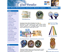 Tablet Screenshot of glassparadise.com